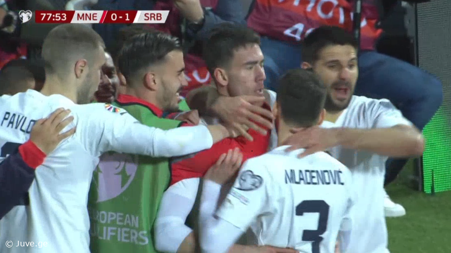 VIDEO: ვლაჰოვიჩის დუბლი - სერბმა გუშინ ნაკრებში 2 გოლის გატანა შეძლო